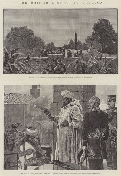 The British Mission to Morocco by Richard Caton Woodville junior